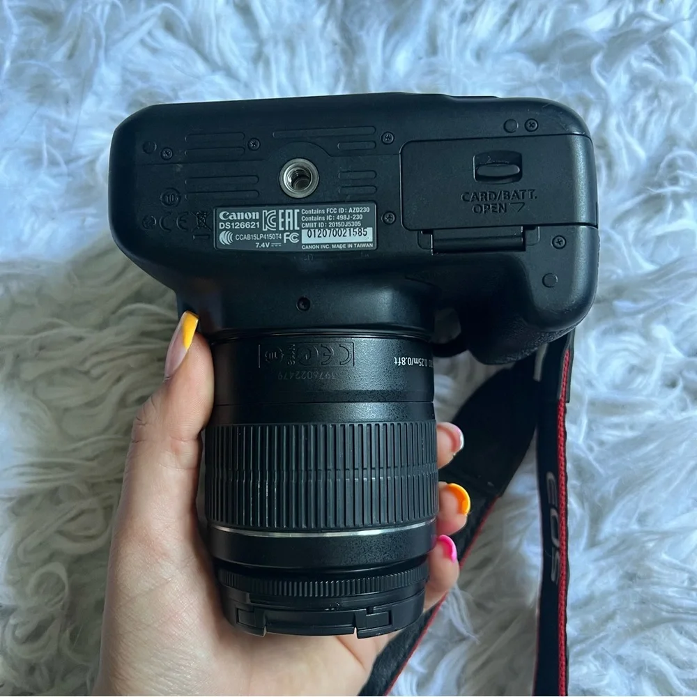 Canon EOS Rebel t6 (2 lenses included)